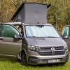 Finestrini ISOLITE Inside per abitacolo, 3 pezzi, tutti i modelli VW T6.1 con base specchietto trapezoidale ​+ sistema di navigazione con riconoscimento dei segnali stradali - 100 701 562